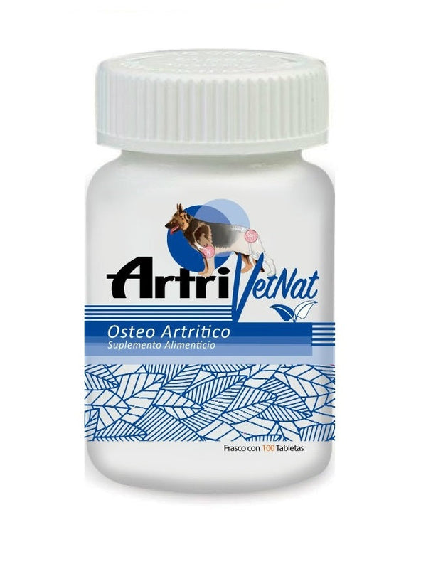 Artri VetNat 100 Tabletas ( Osteo Artrítico ) Artrivetnat