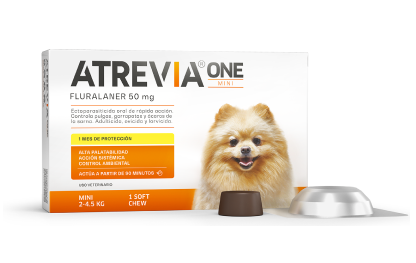 Atrevia ONE Mini 2 - 4.5 kg 1 Tableta (Fluralaner 50 mg)