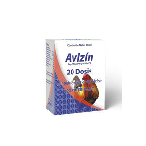 Avizin Frasco con diluyente 20 dosis