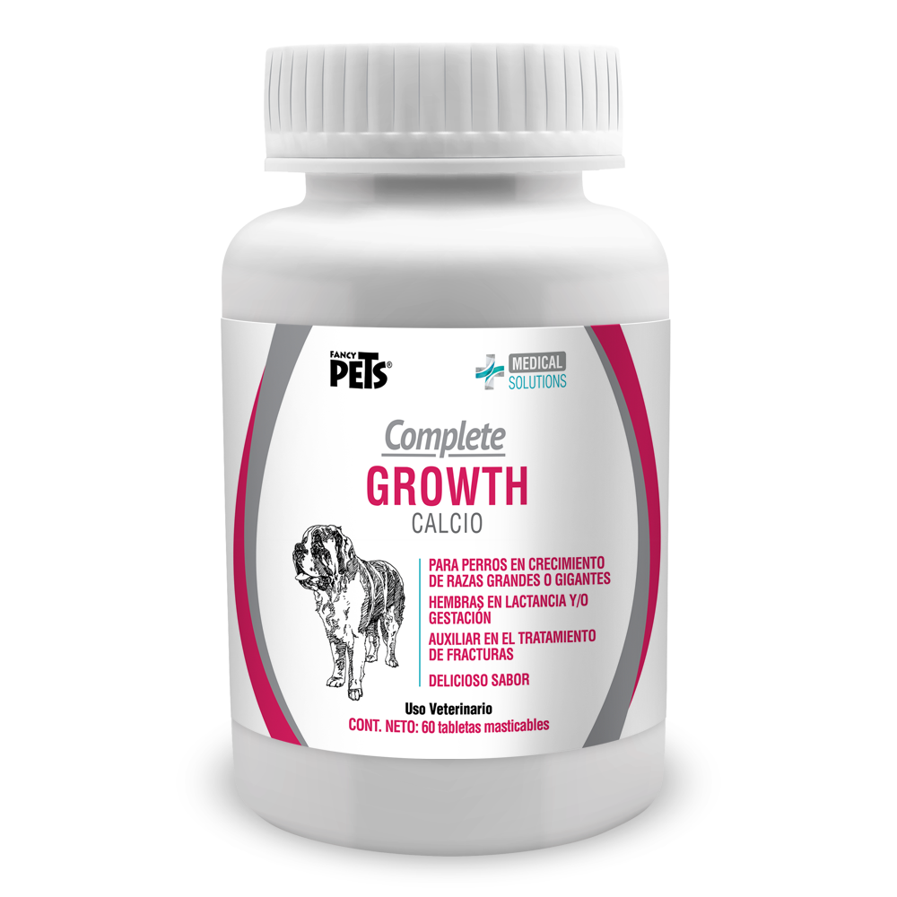 Complete Growth ( Calcio ) -  Tabletas Masticables Multivitamínico 60 Tabletas