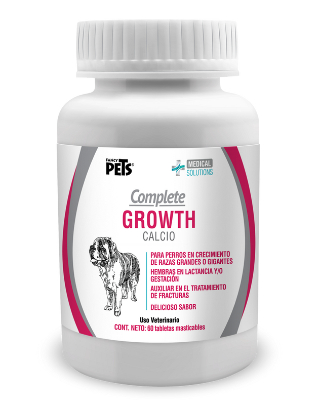 Complete Growth ( Calcio ) -  Tabletas Masticables Multivitamínico 60 Tabletas