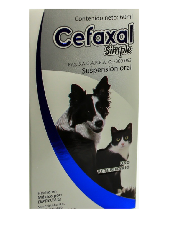 Cefaxal Simple 60 mL ( Cefalexina - Meloxicam)