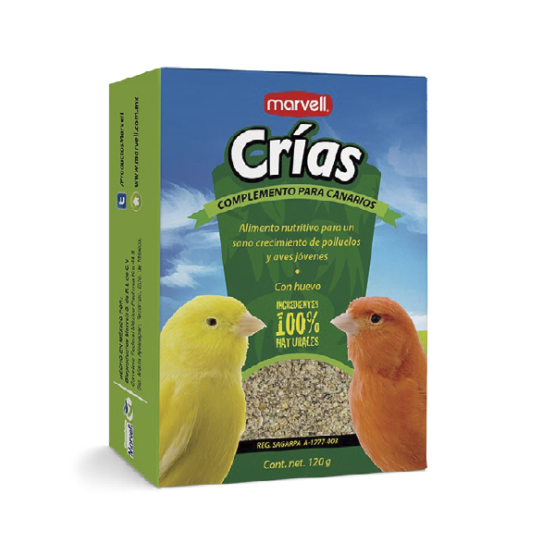 Complemento para Crias  120 g  - Canario