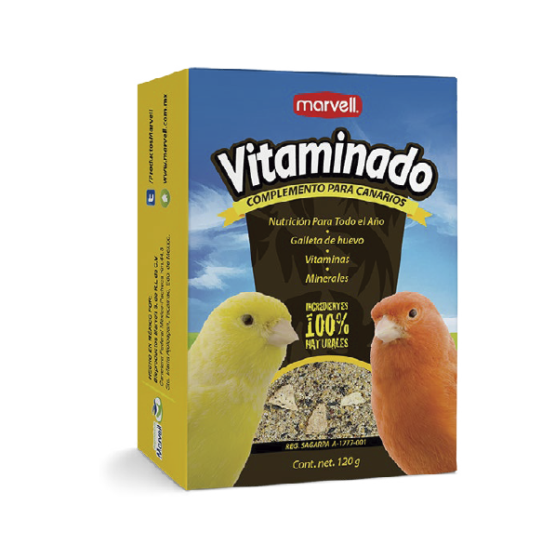 Complemento Vitaminado 120 g  - Canario