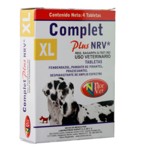 Complet Plus NRV XL ( 40 kg )  4 tabletas