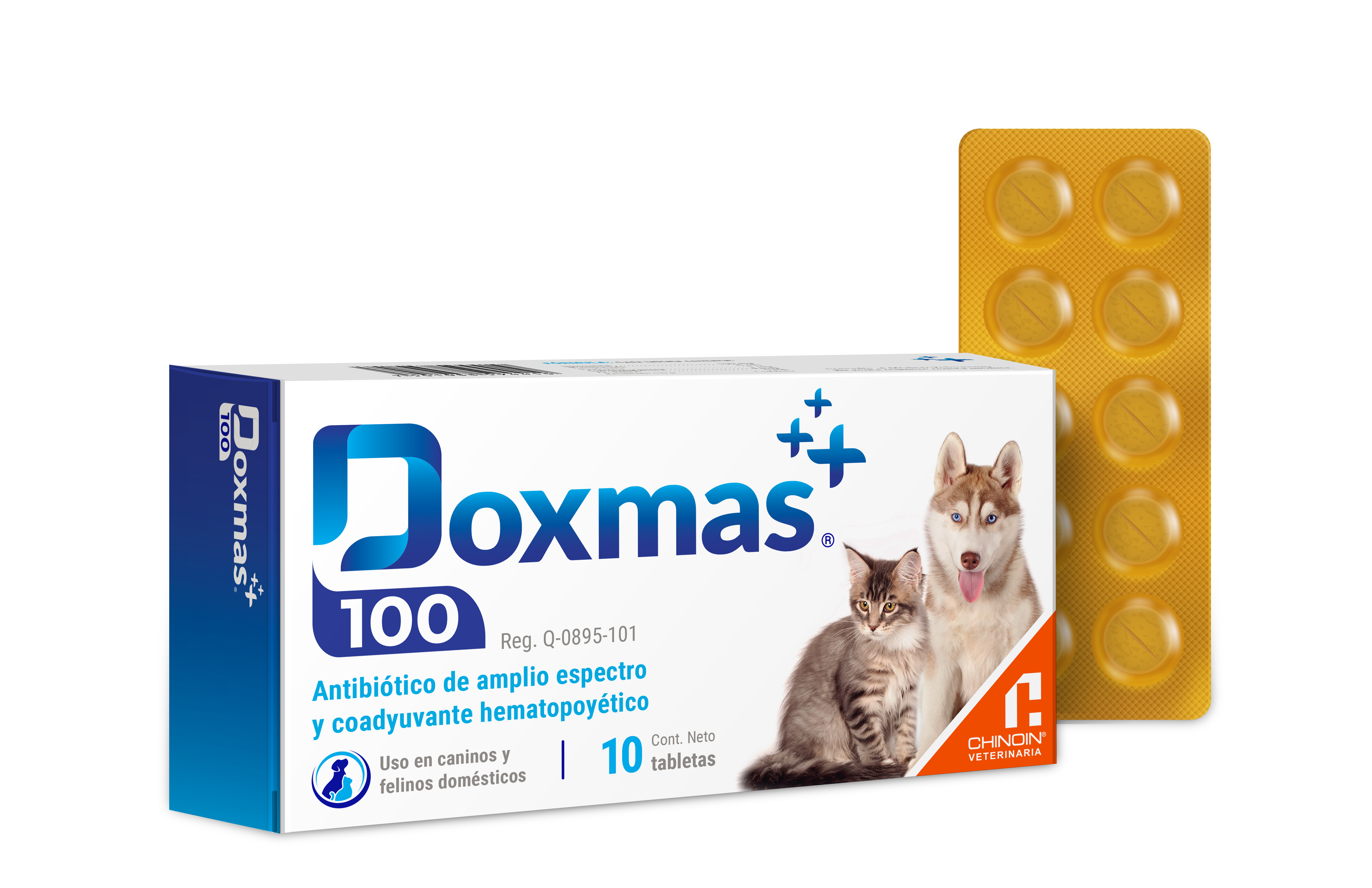 Doxmas 100 ( 10 tabletas )  doxiciclina