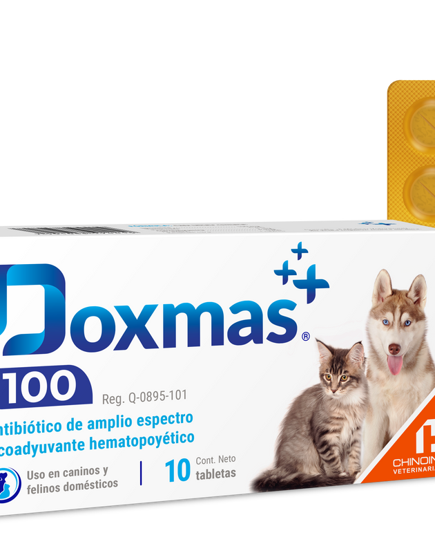 Doxmas 100 ( 10 tabletas )  doxiciclina