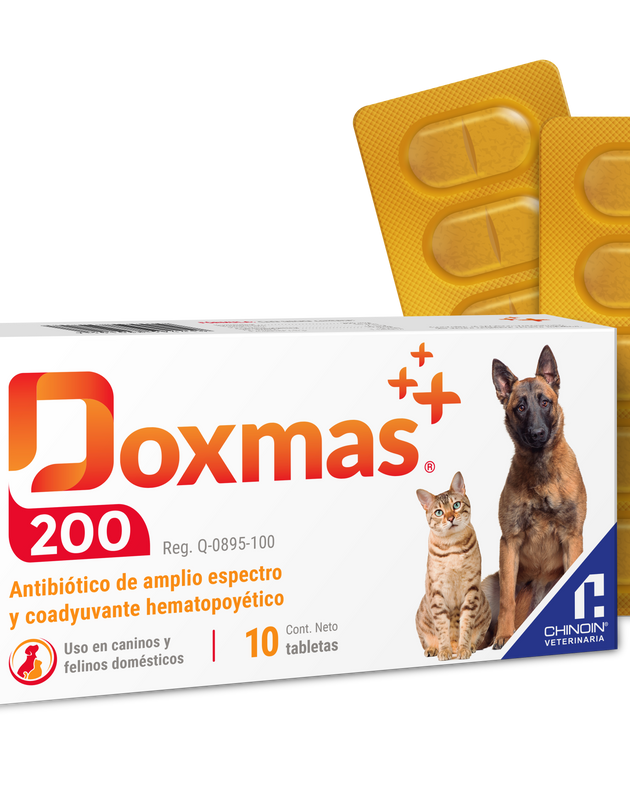 Doxmas 200 ( 10 tabletas ) doxiciclina