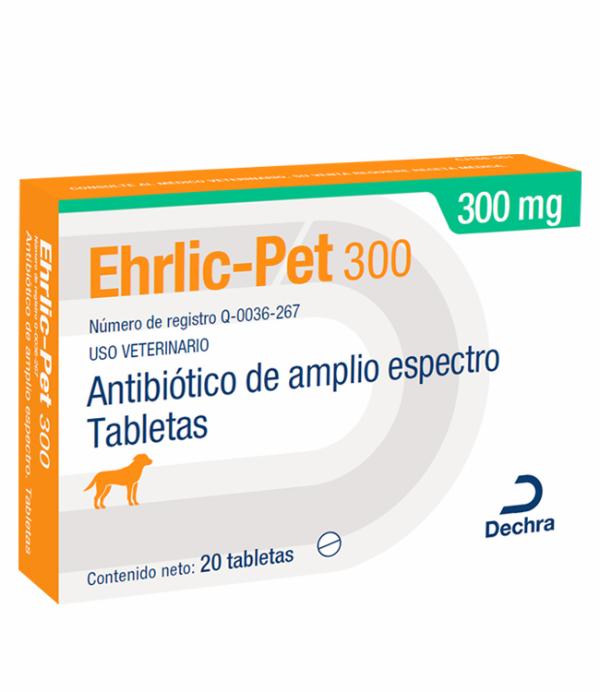 Ehrlic-Pet 300 Caja 20 Tabletas