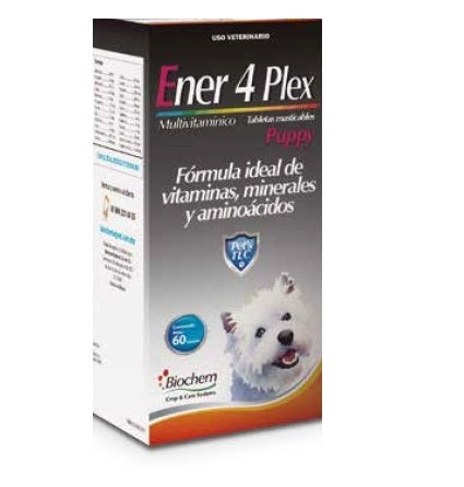 Ener 4 Plex Puppy 60 tabletas