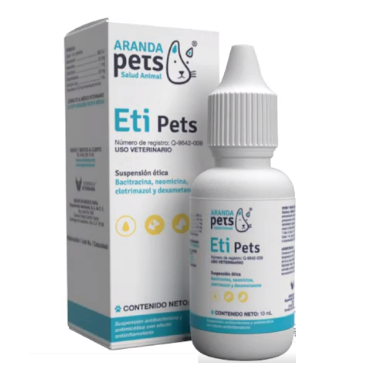 Eti Pets 10 mL (Solución Ótica)