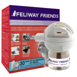 Feliway Friends Difusor y recarga (Efecto relajante Gatos ) feromonas