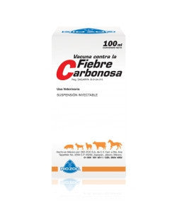 Fiebre Carbonosa 50 dosis (100 ml) REQUIERE TRANSPORTARSE EN FRÍO LLAME PARA COTIZAR ENVÍO