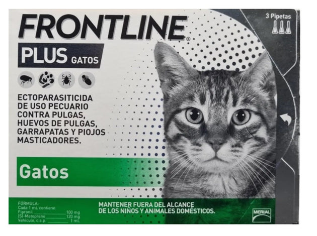 Frontline Plus Gato 3 pipetas TEMPORALMENTE AGOTADO