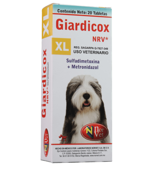 Giardicox NRV XL 20 Tabletas