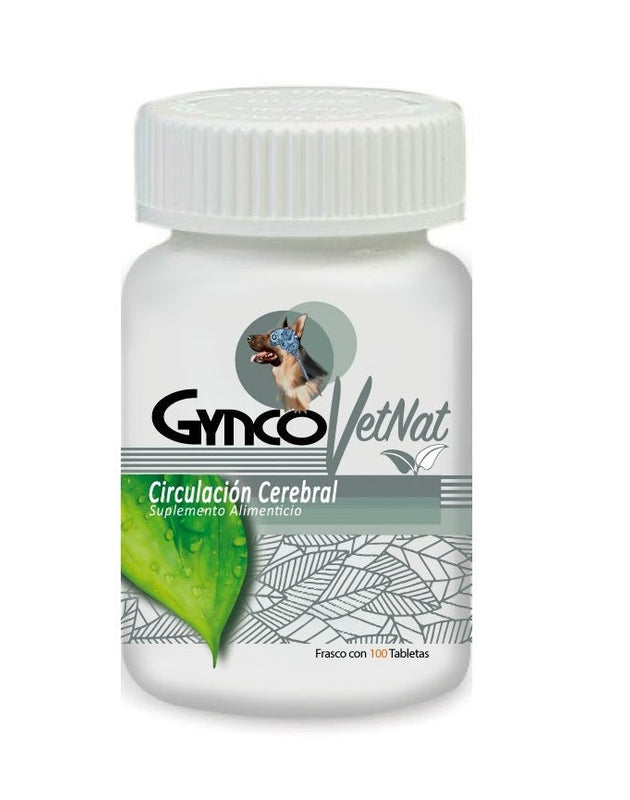 Gynco VetNat 100 Tabletas ( Circulación Cerebral ) GyncoVetNat