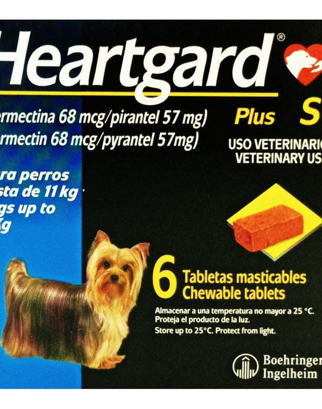 Heartgard Plus S (Ivermectina 68 mcg/pirantel 57 mg)