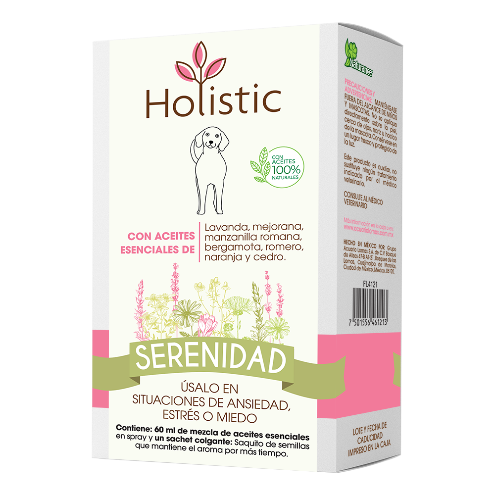 Holistic Serenidad 60 mL  (Ansiedad Estrés o Miedo ) Aromaterapia