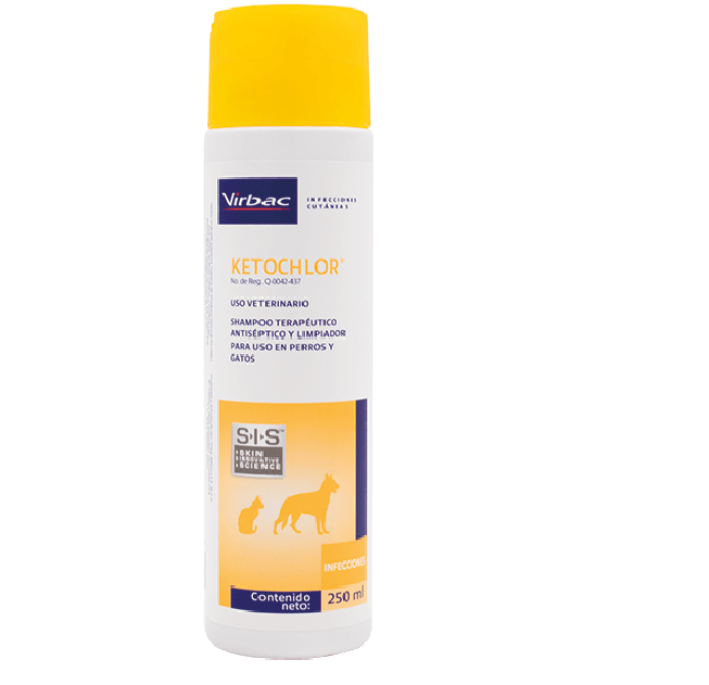 KETOCHLOR SIS Shampoo Medicado y Antiséptico 250 ml