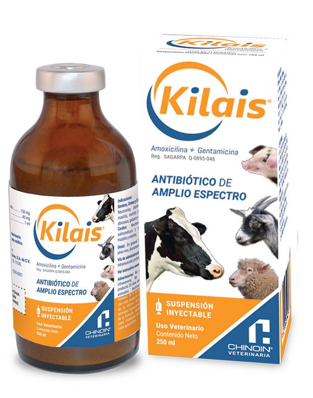 Kilais Inyectable Frasco ámpula de 250 ml DESCONTINUADO