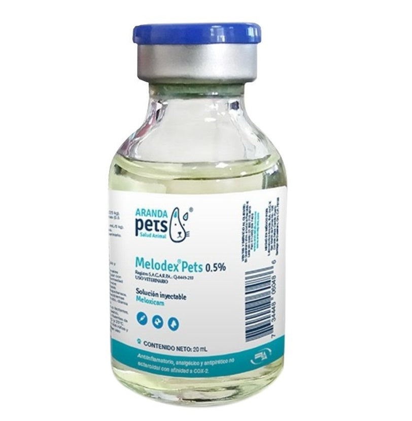 Melodex Pets 0.5% inyectable 20 mL