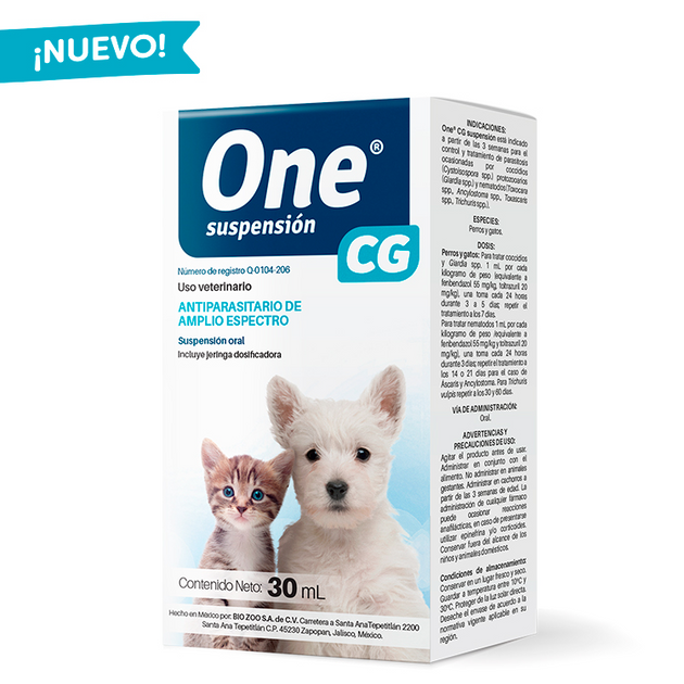 One CG Suspensión Oral 30 mL ( Febendazol Tortrazuril )