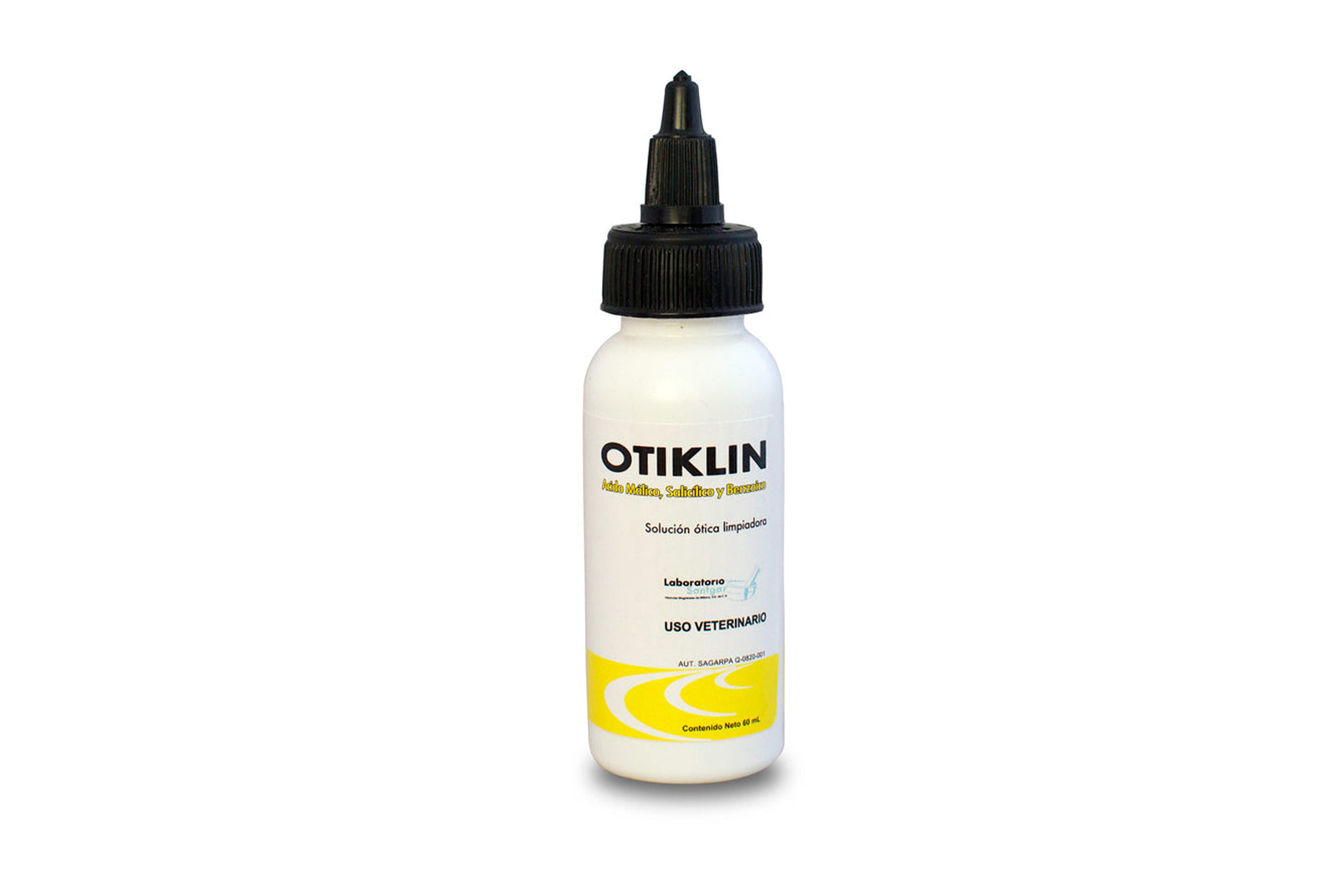 Otiklin 60 mL Solución Ótica SANTGAR ( solucion otica ) Limpiador ótico