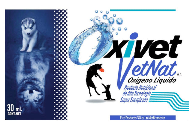 Oxivit VetNat 60 mL ( Oxigeno Líquido ) Oxivet