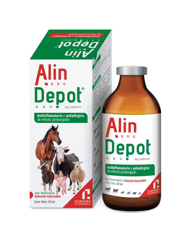 Alin Depot Inyectable Frasco ámpula con 50 ml