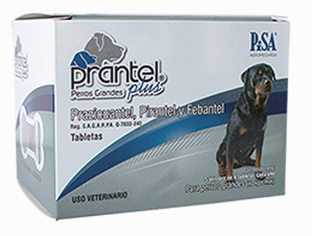 Prantel Plus Perros Grandes 20 Tabletas (40 kg)  Desparasitante