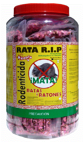 Rata RIP 4 sobres 40 gr