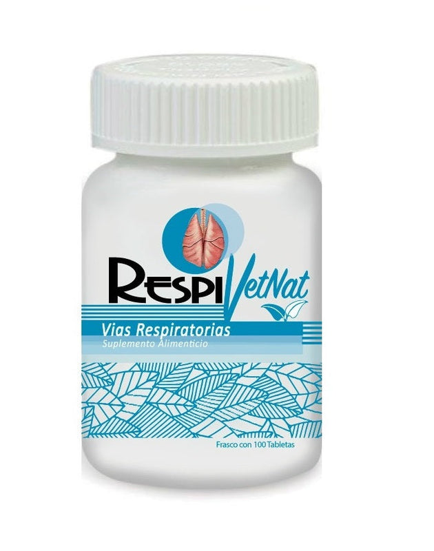 Respi VetNat 60 Tabletas ( Vías Respiratorias) RespiVetNat