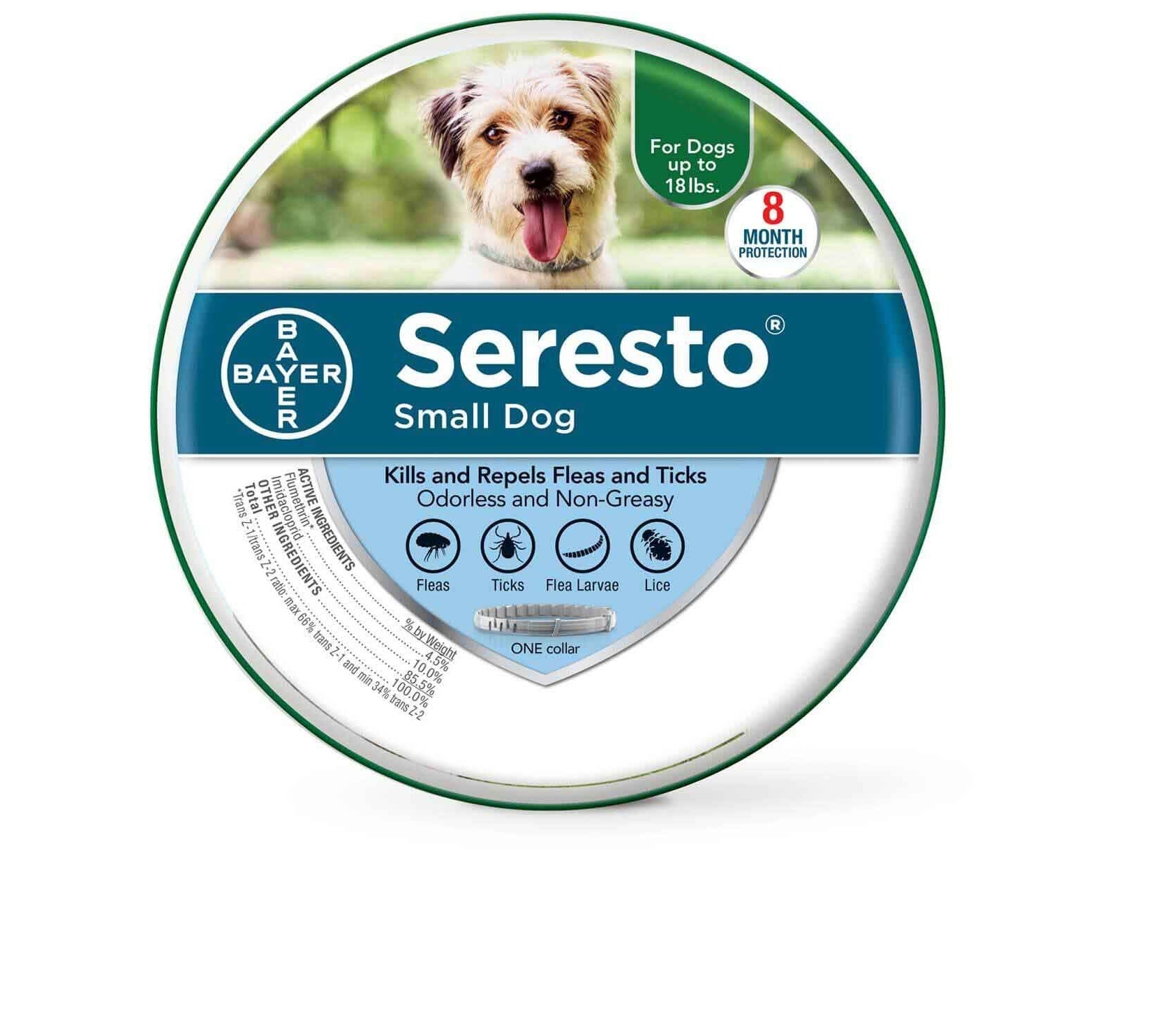 Seresto chico ( perros y gatos ) hasta 8 kg