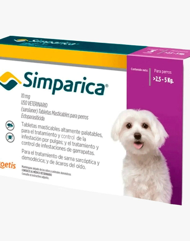 Simparica 10 mg ( 2.5-5 kg ) 1 tableta