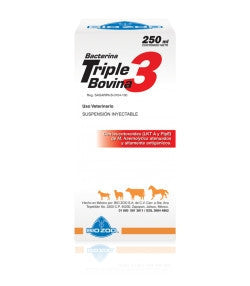 Triple Bovina Frasco con 50 ds. ( 250 ml ) REQUIERE TRANSPORTARSE EN FRÍO LLAME PARA COTIZAR ENVÍO