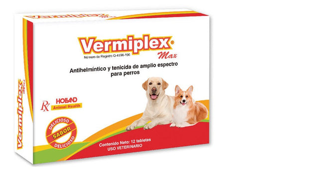 Vermiplex Max 2 Tabletas (Toltrazuril Febendal Prazicuantel) Desparasitante