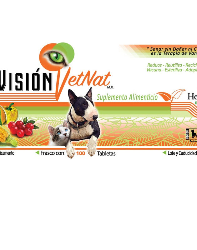 Vision VetNat 100 Tabletas ( Salud Ocular ) VisionVetNat