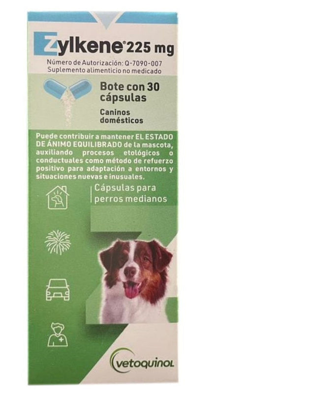 Zylkene 225 mg 30 cápsulas (relajante)