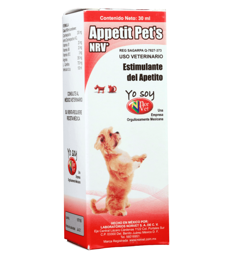 Appetit Pets NRV gotas 30 mL ( apetit pets )