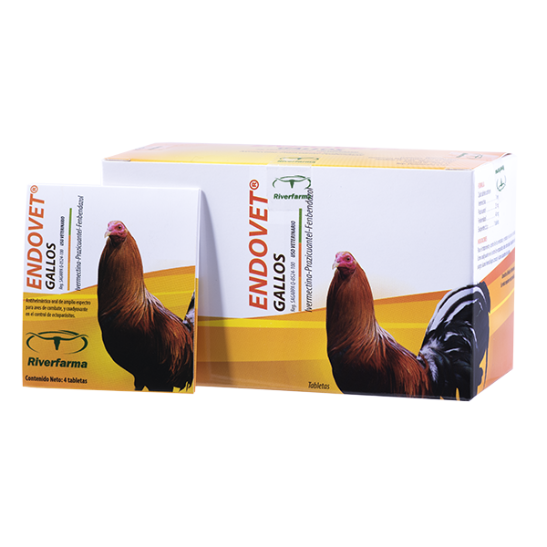 Endovet Gallos Caja con 20 tabletas