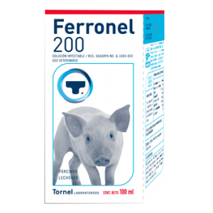 Ferronel 200 Hierro Inyectable Frasco con 100 ml