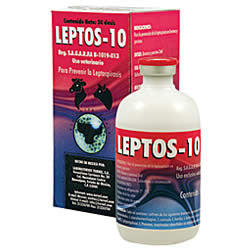 Leptos 10 Frasco con 50 Dosis - 100 ml REQUIERE TRANSPORTARSE EN FRÍO LLAME PARA COTIZAR ENVÍO