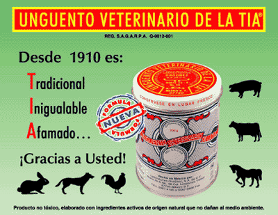 Ungüento Veterinario Pomada de la Tía 125 g