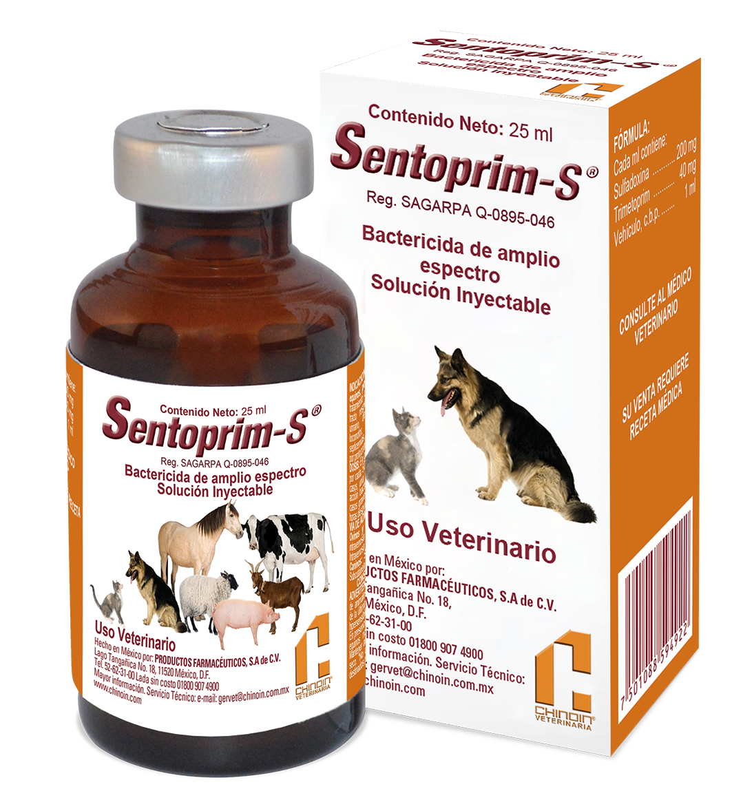 Sentoprim-S Inyectable Frásco ámpula con 25 ml