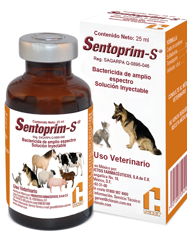 Sentoprim-S Inyectable Frásco ámpula con 100 ml