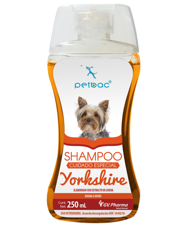 Shampoo Petbac Cuidado Especial YORKSHIRE 250 mL