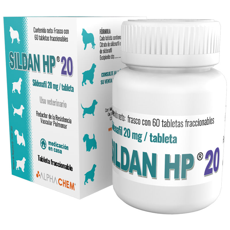 Sildan HP 20 mg 60 Tabletas